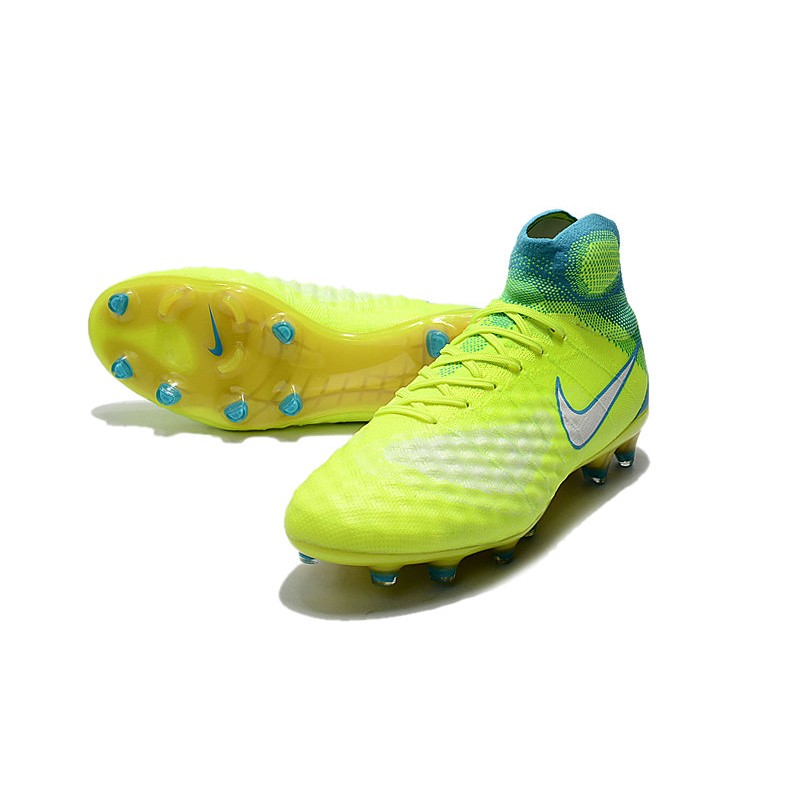 Nike Magista Obra Elite DF FG Men Žlutá Modrý